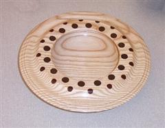 Bowl with inserts by Jim Brown.